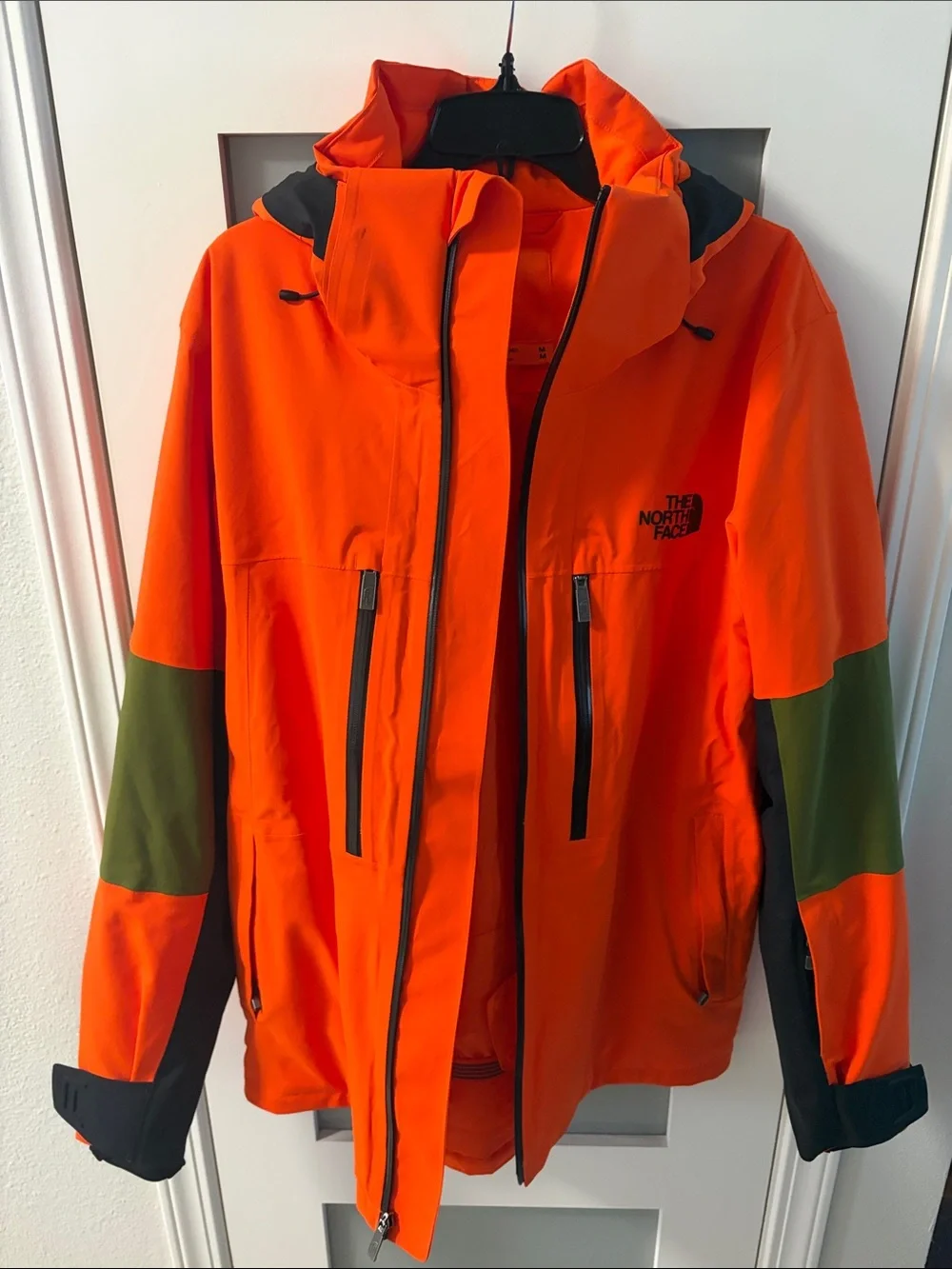 The North Face Orange Hooded Ski Jacket